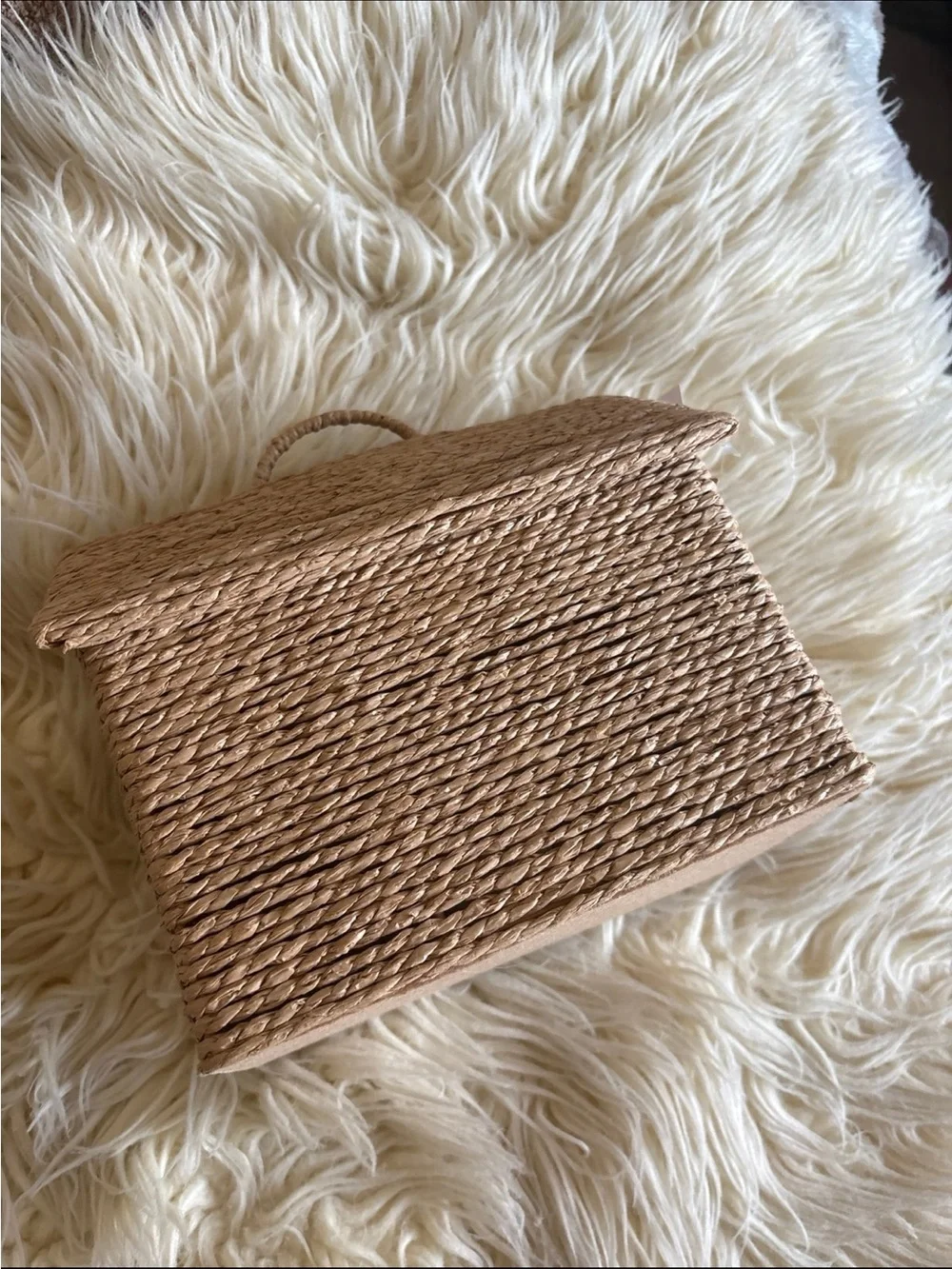 Target bullseye playground woven storage basket